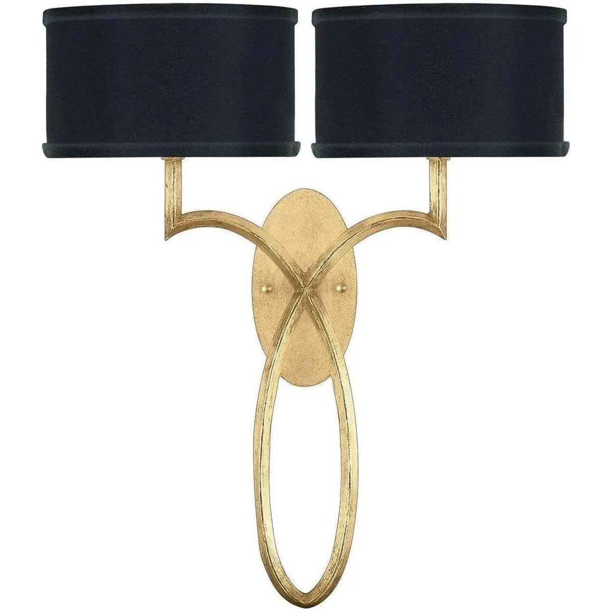 Fine Art Handcrafted Lighting - Allegretto 21-Inch Two Light Wall Sconce - 784750-SF34 | Montreal Lighting & Hardware