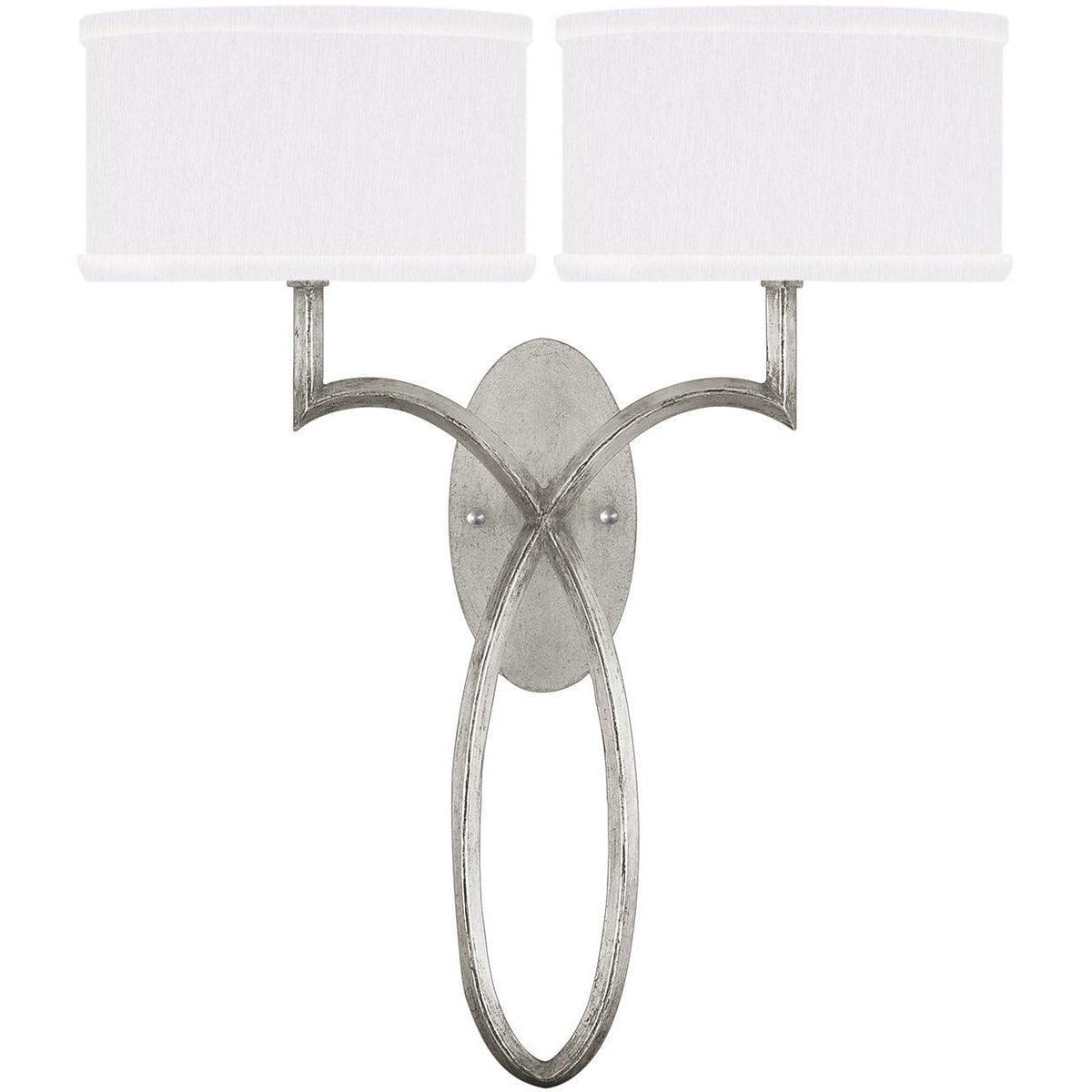 Fine Art Handcrafted Lighting - Allegretto 21-Inch Two Light Wall Sconce - 784750-SF41 | Montreal Lighting & Hardware