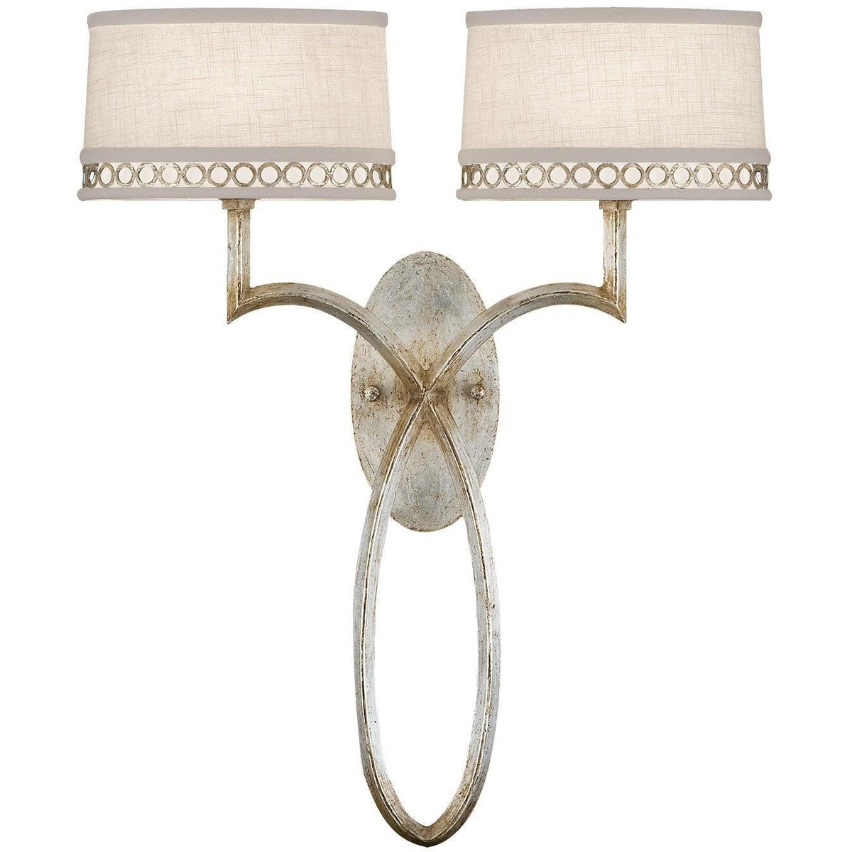 Fine Art Handcrafted Lighting - Allegretto 21-Inch Two Light Wall Sconce - 784750ST | Montreal Lighting & Hardware