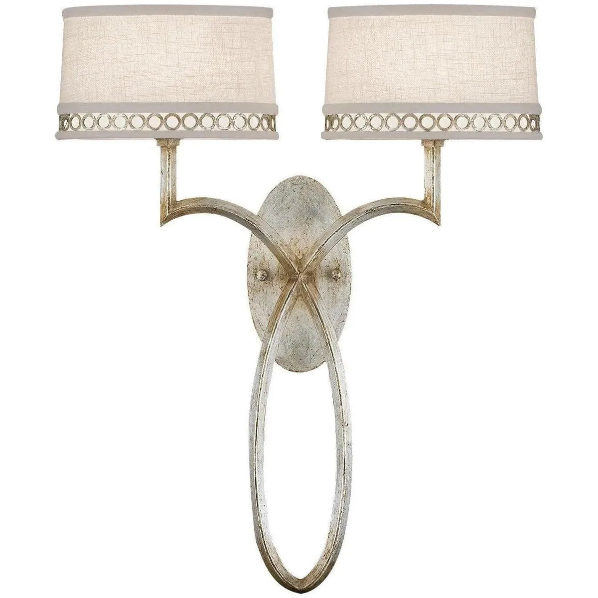 Fine Art Handcrafted Lighting - Allegretto 21-Inch Two Light Wall Sconce - 784750ST | Montreal Lighting & Hardware