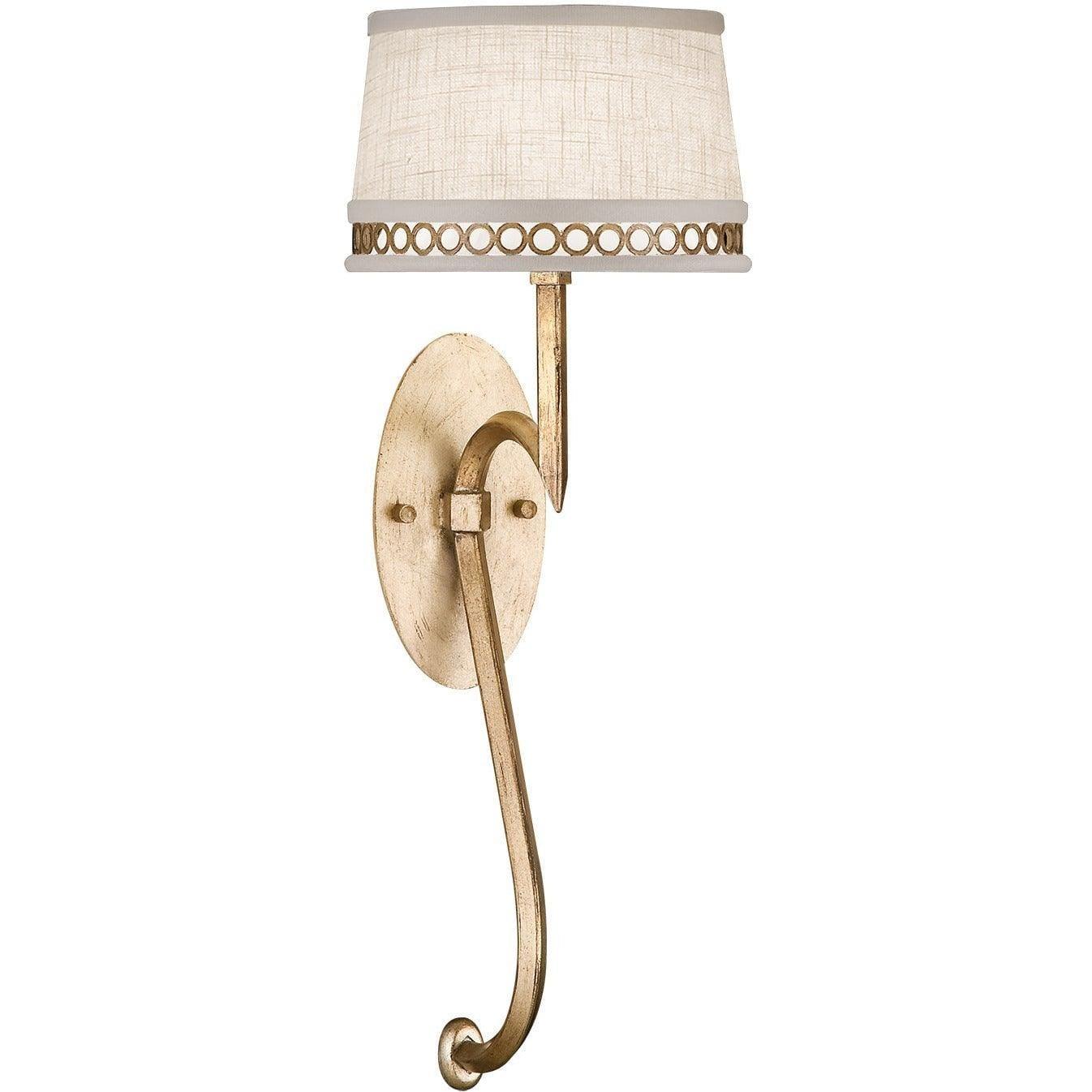 Fine Art Handcrafted Lighting - Allegretto 22-Inch One Light Wall Sconce - 784650-2ST | Montreal Lighting & Hardware