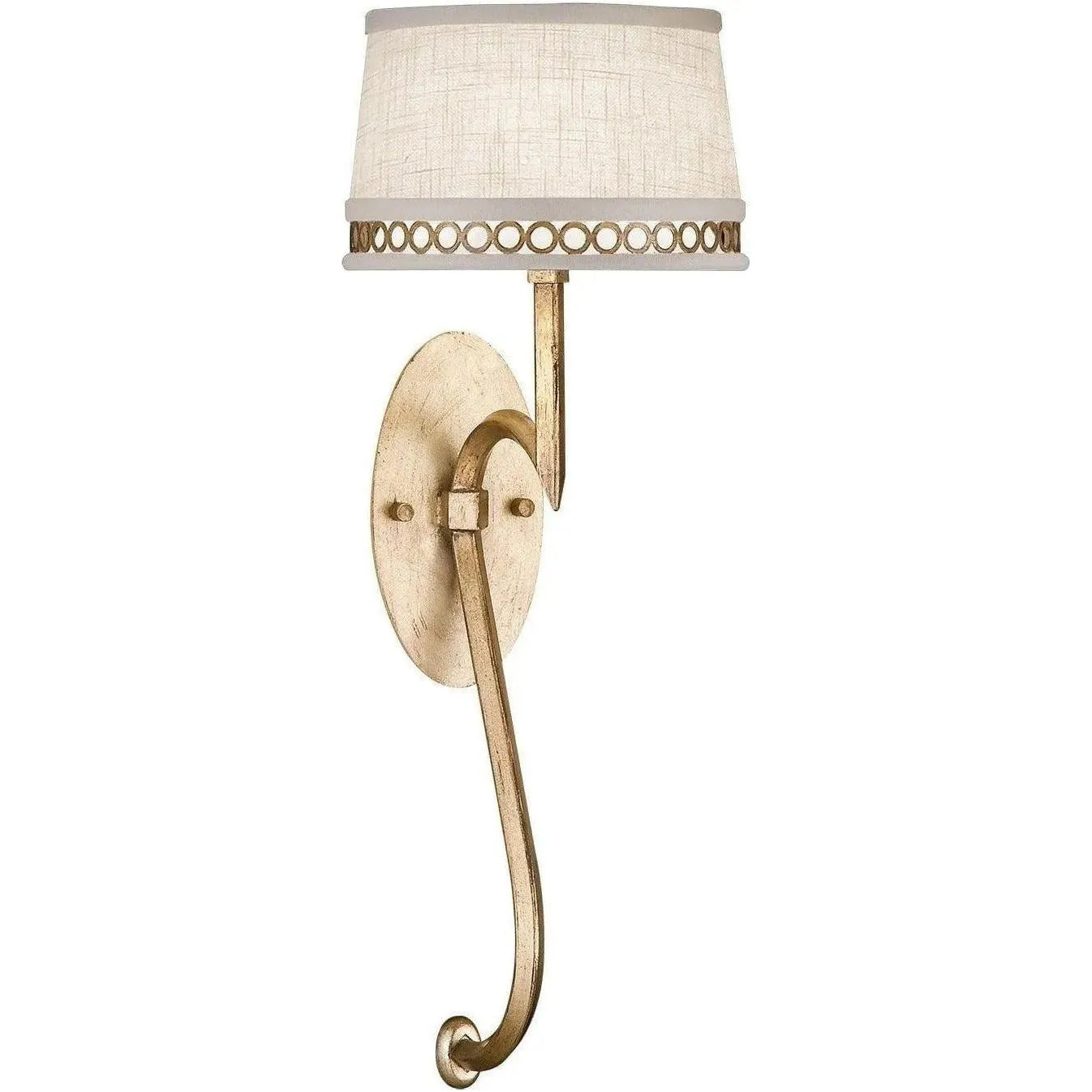 Fine Art Handcrafted Lighting - Allegretto 22-Inch One Light Wall Sconce - 784650-2ST | Montreal Lighting & Hardware