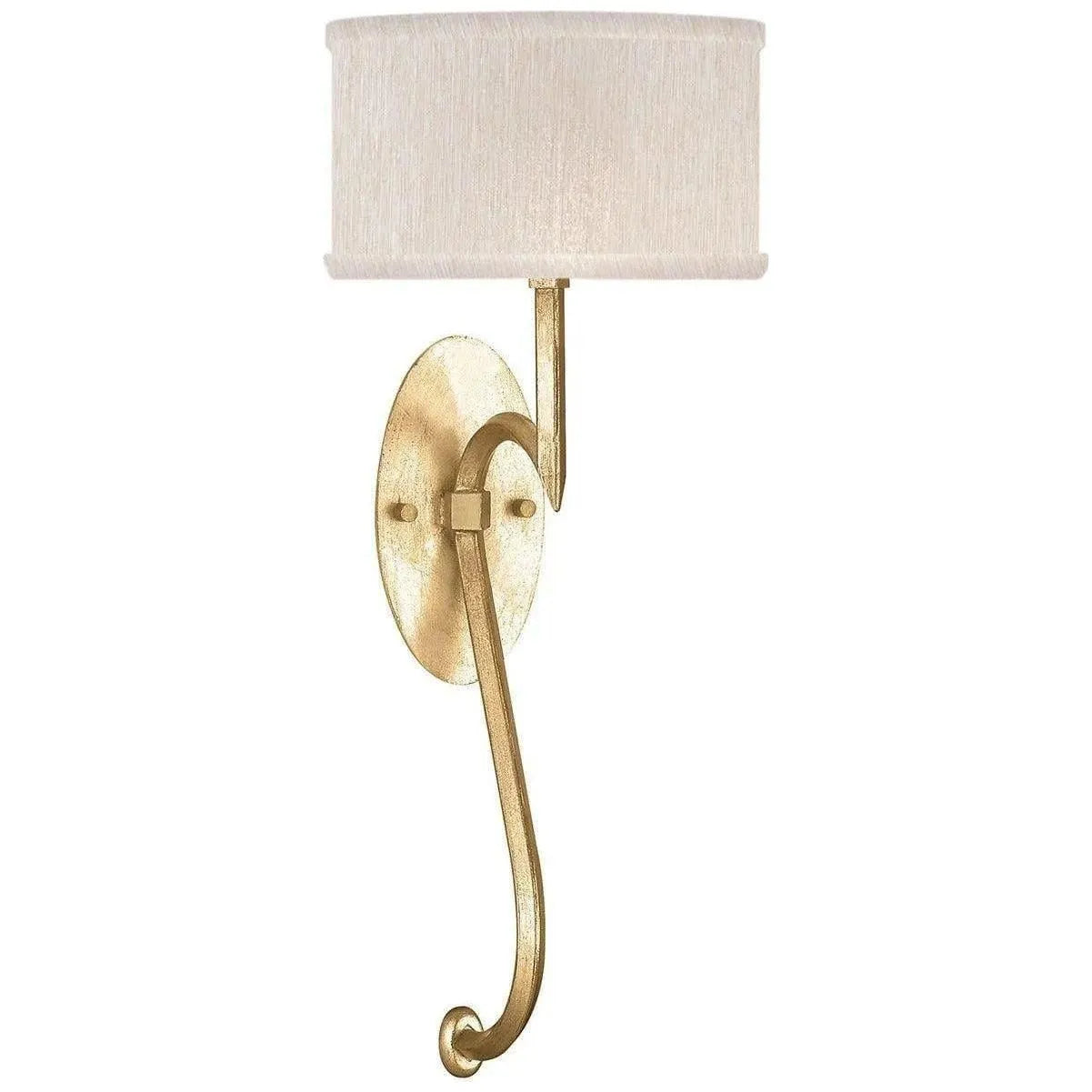 Fine Art Handcrafted Lighting - Allegretto 22-Inch One Light Wall Sconce - 784650-2ST | Montreal Lighting & Hardware