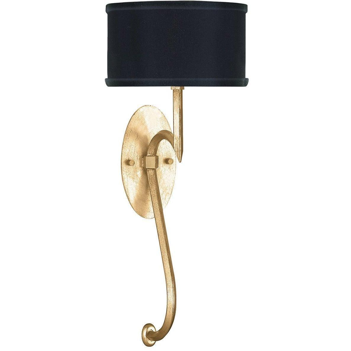 Fine Art Handcrafted Lighting - Allegretto 22-Inch One Light Wall Sconce - 784650-SF34 | Montreal Lighting & Hardware