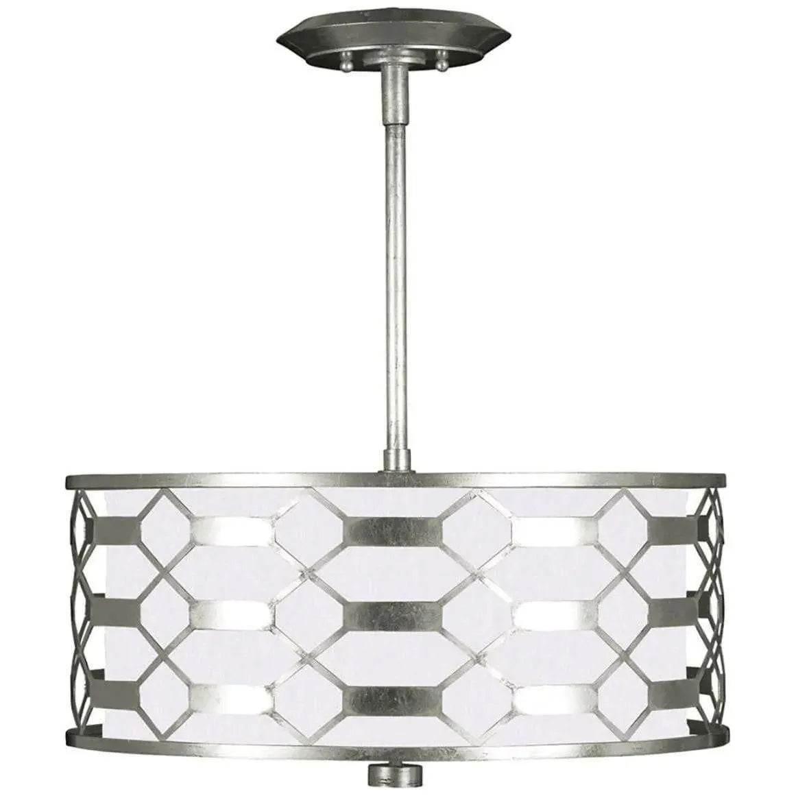 Fine Art Handcrafted Lighting - Allegretto 24-Inch Three Light Pendant - 787540-SF41 | Montreal Lighting & Hardware