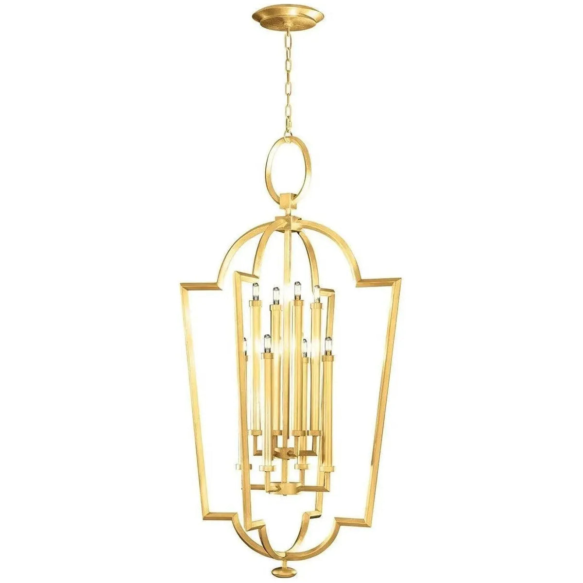 Fine Art Handcrafted Lighting - Allegretto 28-Inch Eight Light Lantern - 780440-SF3 | Montreal Lighting & Hardware