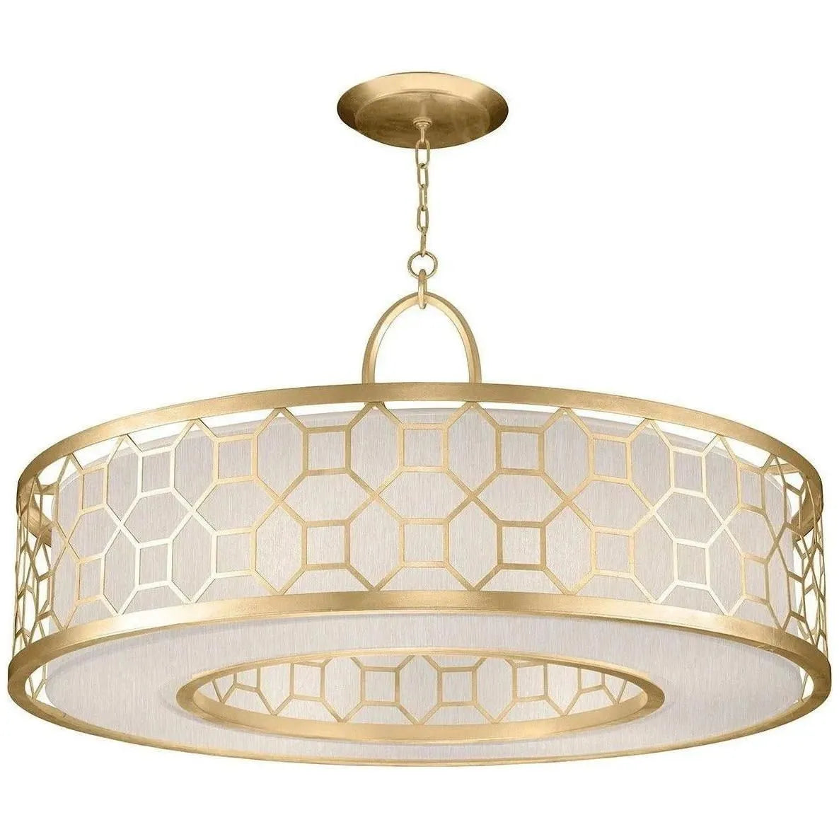 Fine Art Handcrafted Lighting - Allegretto 48-Inch Five Light Pendant - 780340-SF33 | Montreal Lighting & Hardware