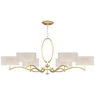 Fine Art Handcrafted Lighting - Allegretto 51-Inch Six Light Chandelier - 771740-SF33 | Montreal Lighting & Hardware