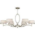 Fine Art Handcrafted Lighting - Allegretto 51-Inch Six Light Chandelier - 771740ST | Montreal Lighting & Hardware