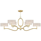 Fine Art Handcrafted Lighting - Allegretto 63-Inch Six Light Chandelier - 780040-SF33 | Montreal Lighting & Hardware