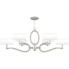 Fine Art Handcrafted Lighting - Allegretto 63-Inch Six Light Chandelier - 780040-SF41 | Montreal Lighting & Hardware