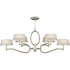 Fine Art Handcrafted Lighting - Allegretto 63-Inch Six Light Chandelier - 780040ST | Montreal Lighting & Hardware