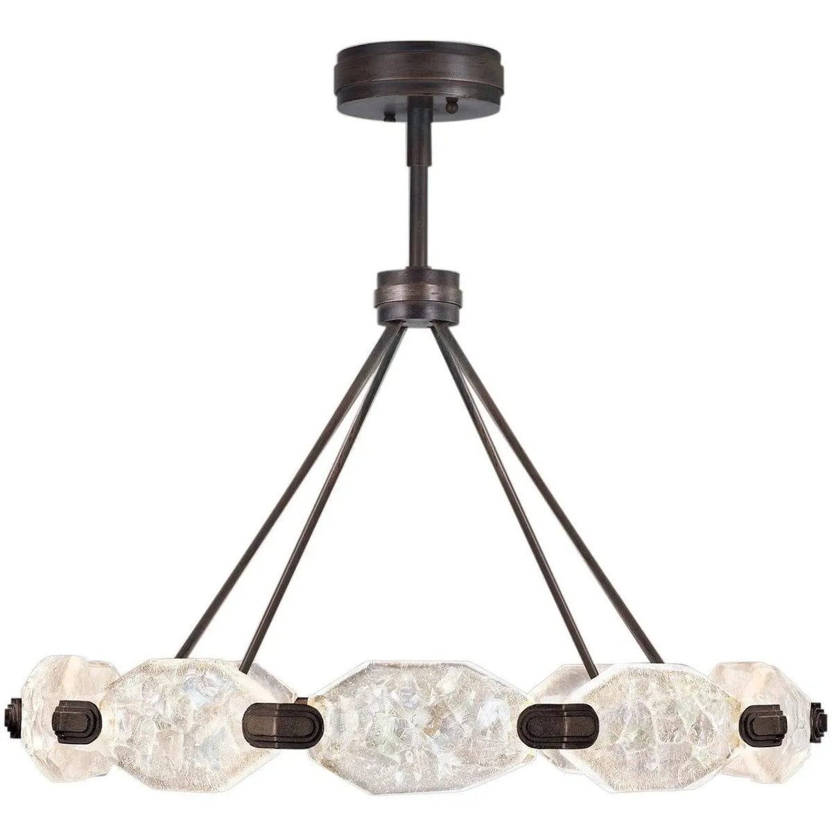 Fine Art Handcrafted Lighting - Allison Paladino 32-Inch LED Pendant - 873040-3ST | Montreal Lighting & Hardware