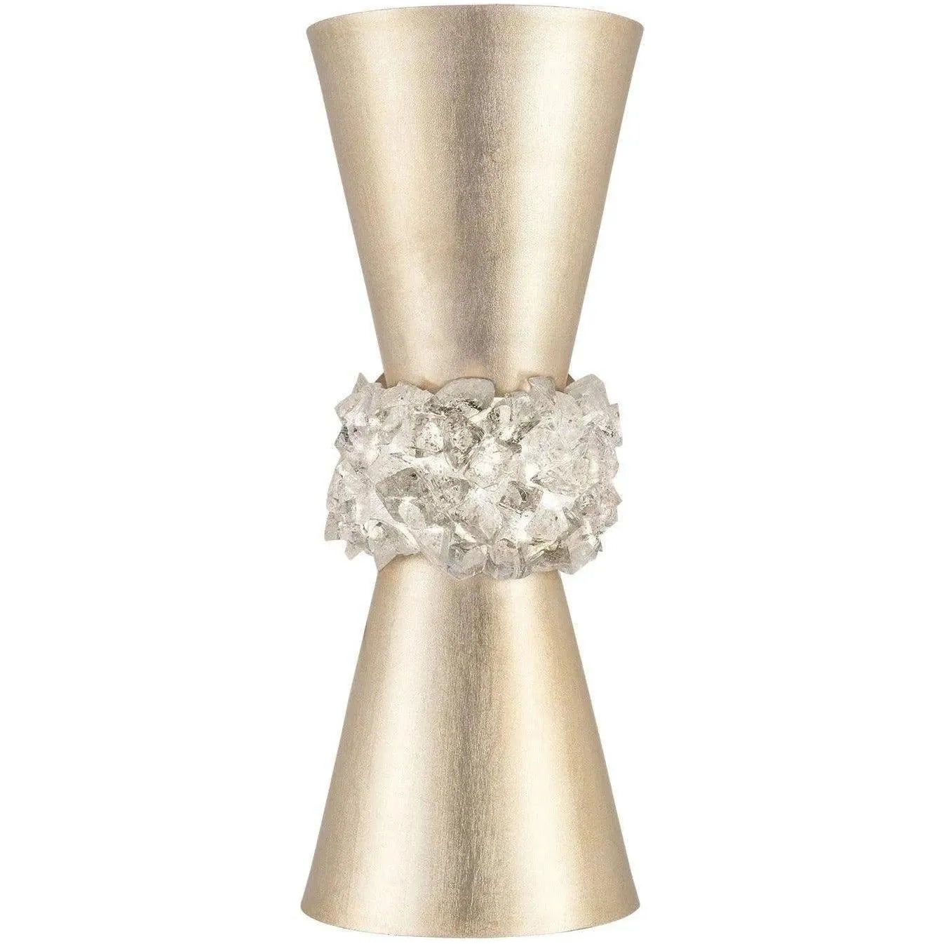 Fine Art Handcrafted Lighting - Arctic Halo 14-Inch Two Light Wall Sconce - 876750-1ST | Montreal Lighting & Hardware