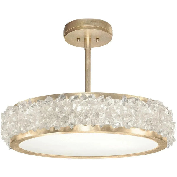 Arctic Halo 23 pouces trois feux semi-Plafonnier