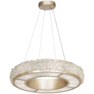 Fine Art Handcrafted Lighting - Arctic Halo 30-Inch 12 Light Pendant - 878140-1ST | Montreal Lighting & Hardware