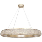 Fine Art Handcrafted Lighting - Arctic Halo 38-Inch 16 Light Pendant - 878040-1ST | Montreal Lighting & Hardware