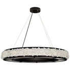 Fine Art Handcrafted Lighting - Arctic Halo 38-Inch 16 Light Pendant - 878040-2ST | Montreal Lighting & Hardware