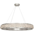 Fine Art Handcrafted Lighting - Arctic Halo 38-Inch 16 Light Pendant - 878040ST | Montreal Lighting & Hardware