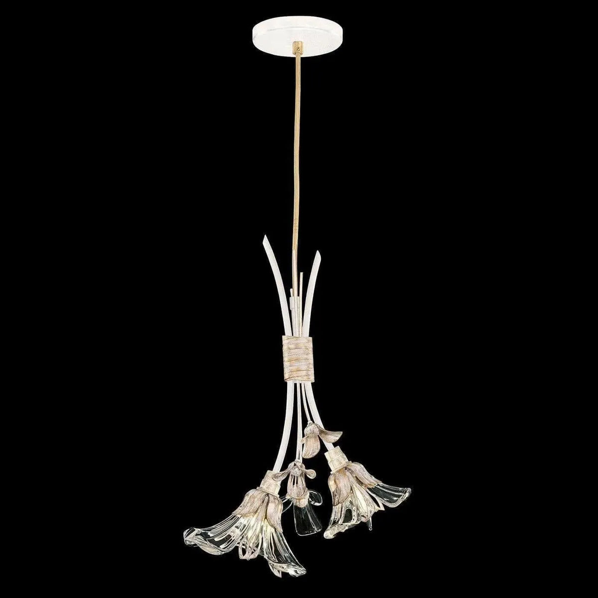 Fine Art Handcrafted Lighting - Azu 11-Inch Two Light Drop Light - 916740-3ST | Montreal Lighting & Hardware