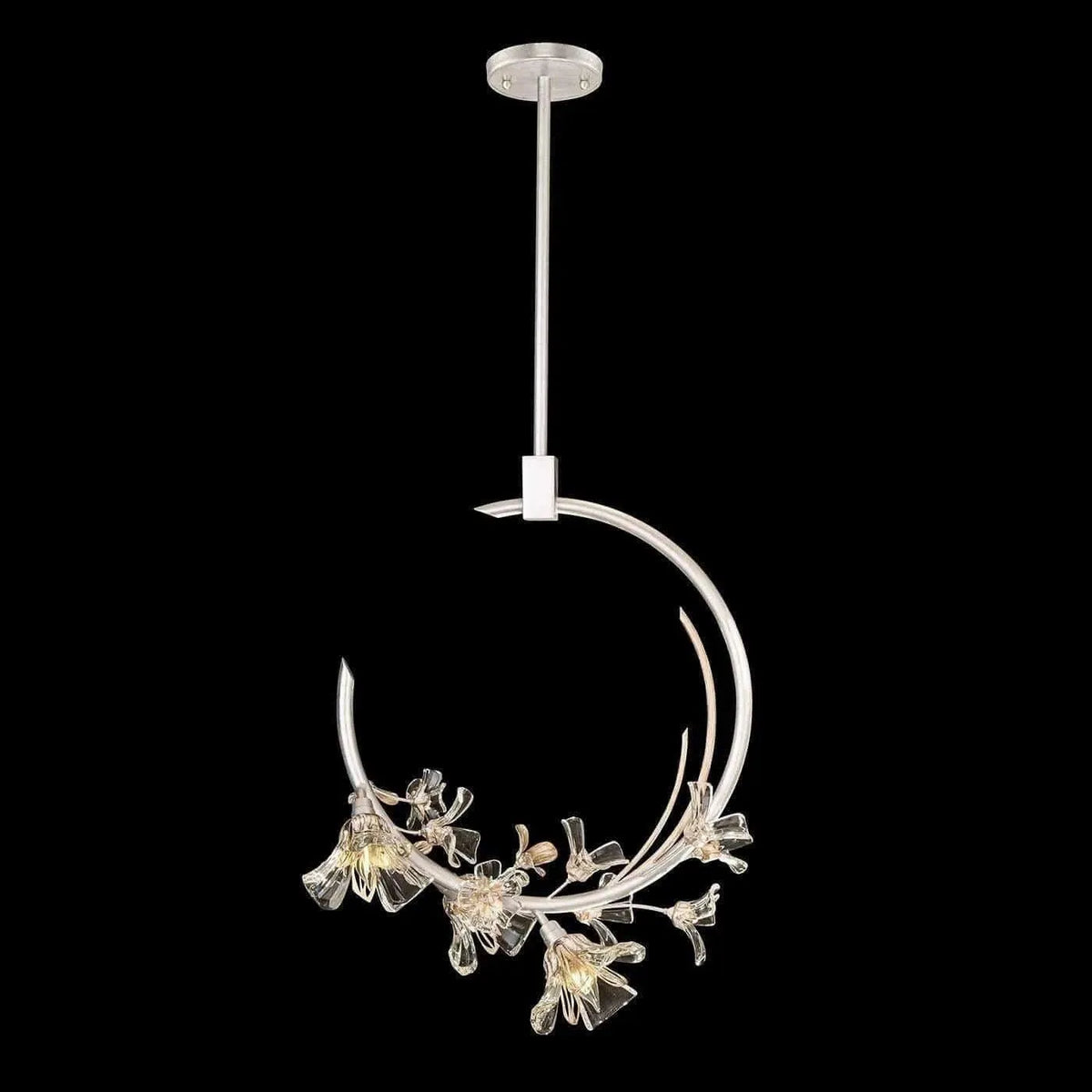Fine Art Handcrafted Lighting - Azu 19-Inch Three Light Pendant - 918040-1ST | Montreal Lighting & Hardware