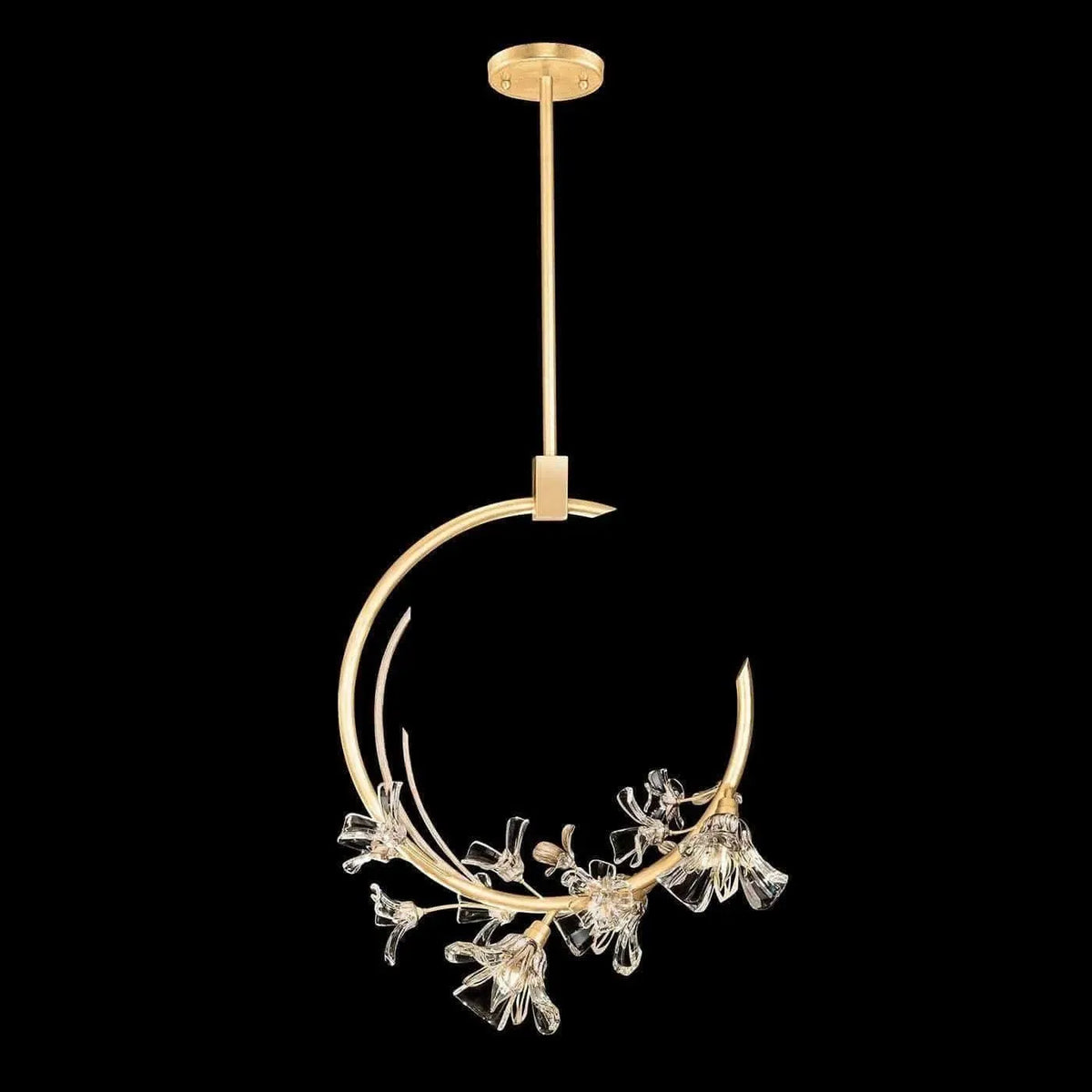 Fine Art Handcrafted Lighting - Azu 19-Inch Three Light Pendant - 918140-2ST | Montreal Lighting & Hardware