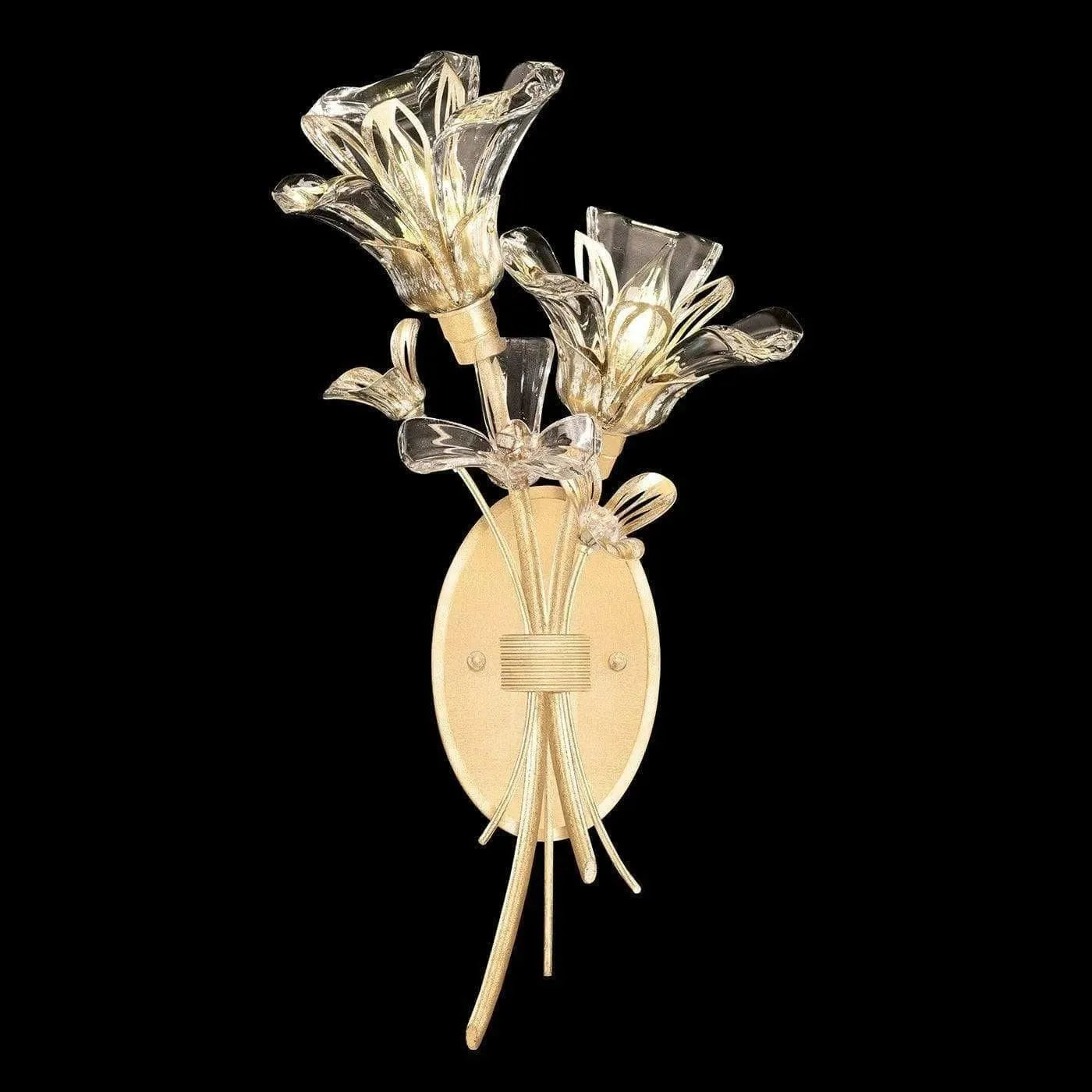Fine Art Handcrafted Lighting - Azu 19-Inch Two Light Wall Sconce - 915450-2ST | Montreal Lighting & Hardware