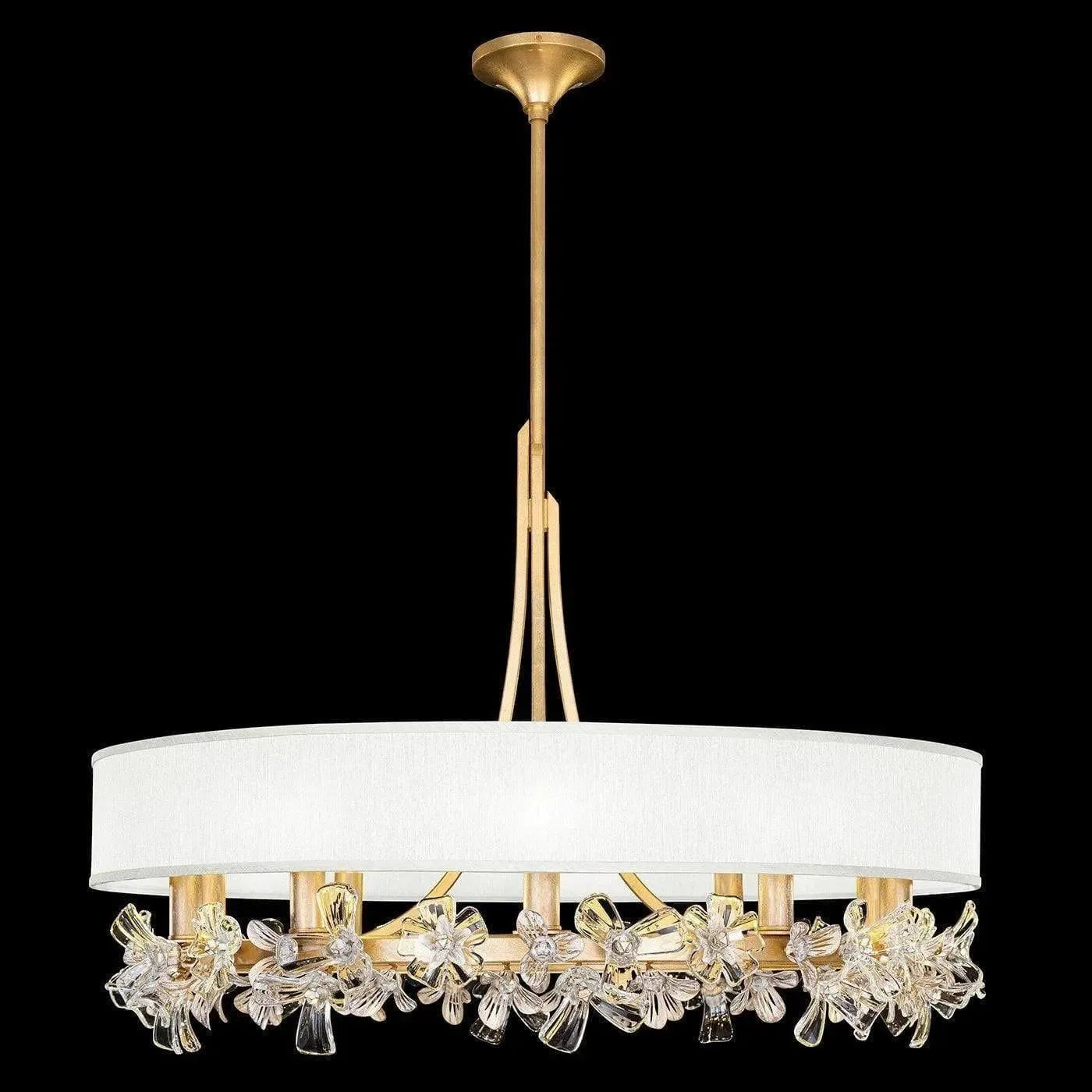 Fine Art Handcrafted Lighting - Azu 34-Inch Ten Light Chandelier - 915240-21ST | Montreal Lighting & Hardware