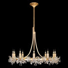 Fine Art Handcrafted Lighting - Azu 34-Inch Ten Light Chandelier - 915240-2ST | Montreal Lighting & Hardware