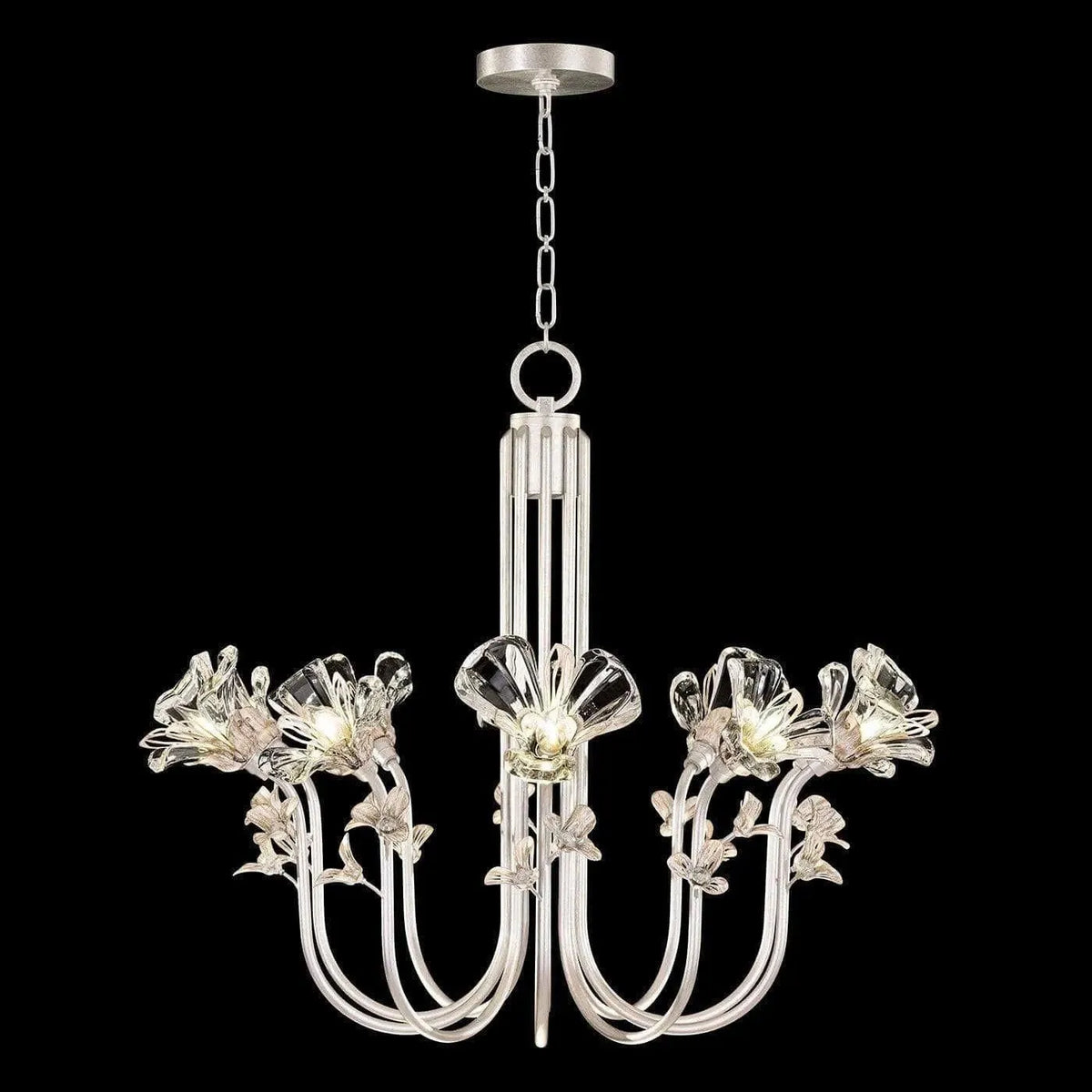 Fine Art Handcrafted Lighting - Azu 35-Inch Ten Light Chandelier - 917540-1ST | Montreal Lighting & Hardware