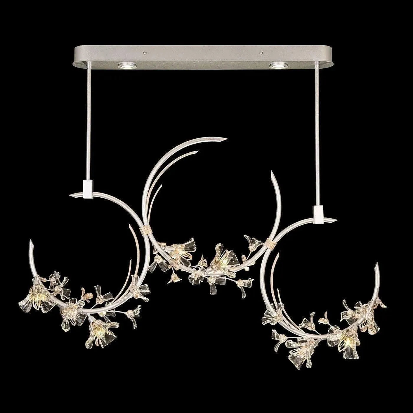 Fine Art Handcrafted Lighting - Azu 55-Inch Ten Light Pendant - 915340-1ST | Montreal Lighting & Hardware