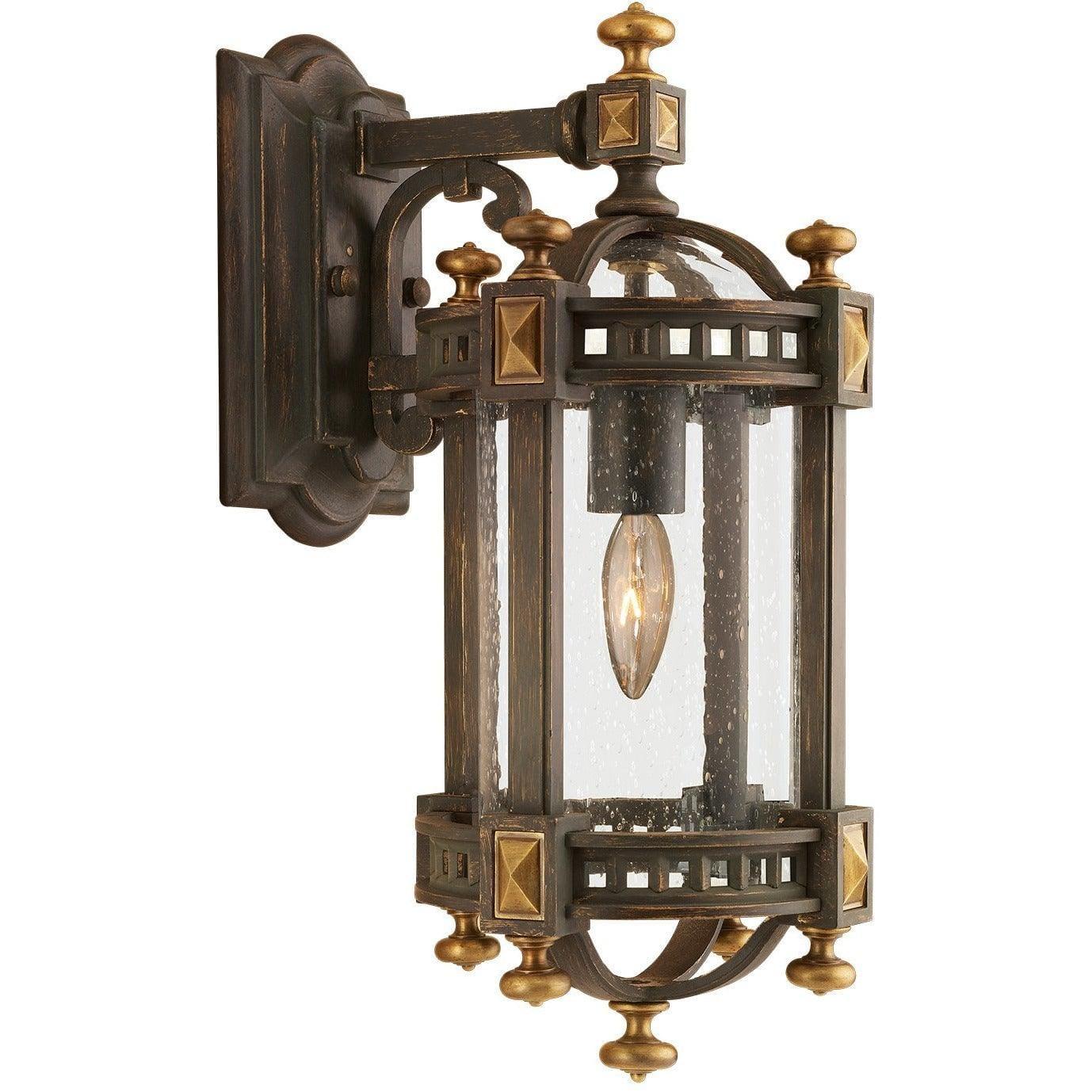 Fine Art Handcrafted Lighting - Beekman Place 18-Inch One Light Outdoor Wall Mount - 564581ST | Montreal Lighting & Hardware