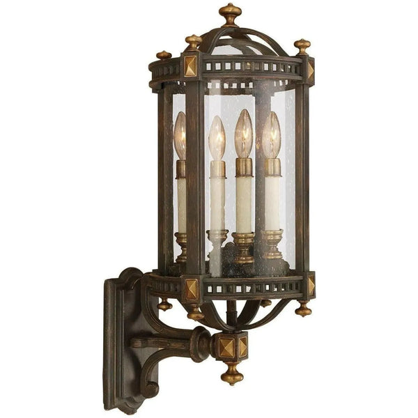 Beekman Place 28-Inch Four Light Outdoor Wall Mount