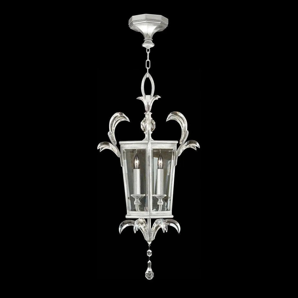 Fine Art Handcrafted Lighting - Beveled Arcs 22-Inch Three Light Pendant - 705440-SF4 | Montreal Lighting & Hardware