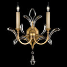Fine Art Handcrafted Lighting - Beveled Arcs 22-Inch Two Light Wall Sconce - 701850-SF3 | Montreal Lighting & Hardware