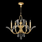 Fine Art Handcrafted Lighting - Beveled Arcs 36-Inch Five Light Chandelier - 702240-SF3 | Montreal Lighting & Hardware