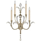 Fine Art Handcrafted Lighting - Beveled Arcs 36-Inch Four Light Wall Sconce - 738650ST | Montreal Lighting & Hardware