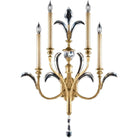 Fine Art Handcrafted Lighting - Beveled Arcs 36-Inch Four Light Wall Sconce - 762550ST | Montreal Lighting & Hardware