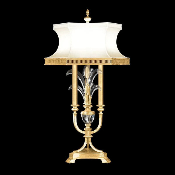 Arcs biseautés 37 pouces à trois lumières Lampe de table