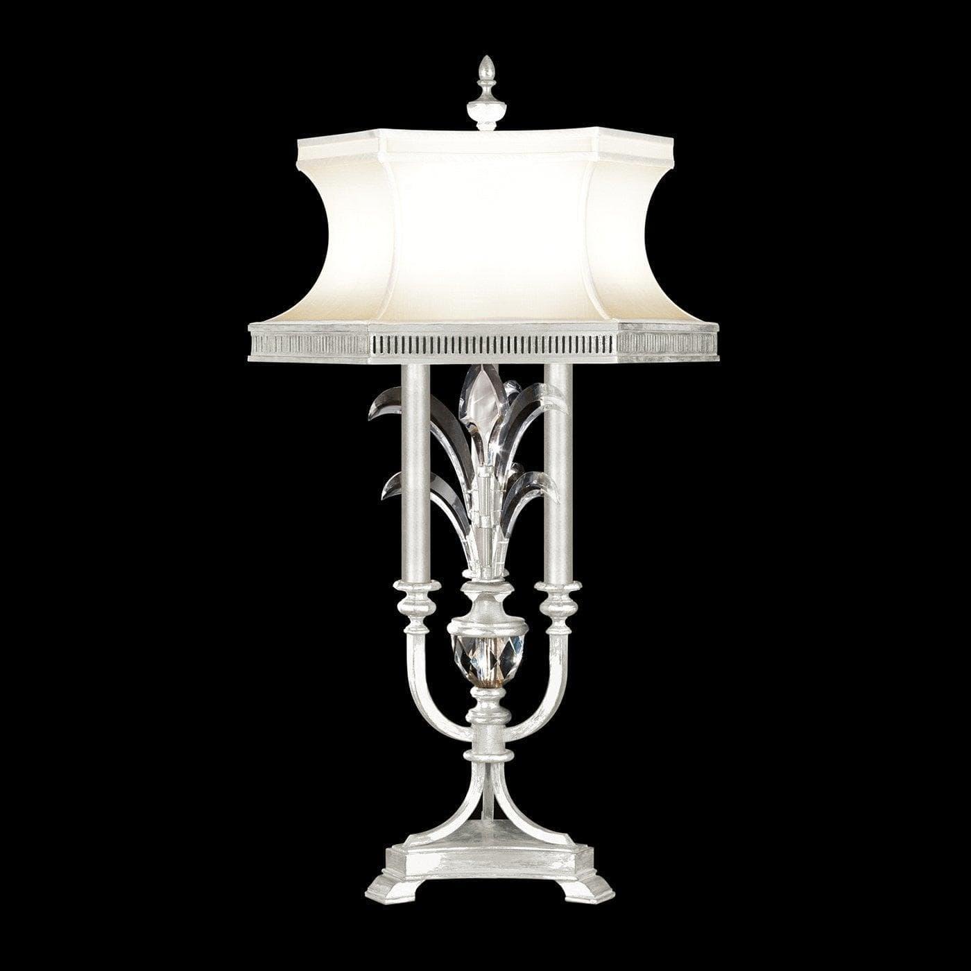 Fine Art Handcrafted Lighting - Beveled Arcs 37-Inch Three Light Table Lamp - 738210-SF4 | Montreal Lighting & Hardware