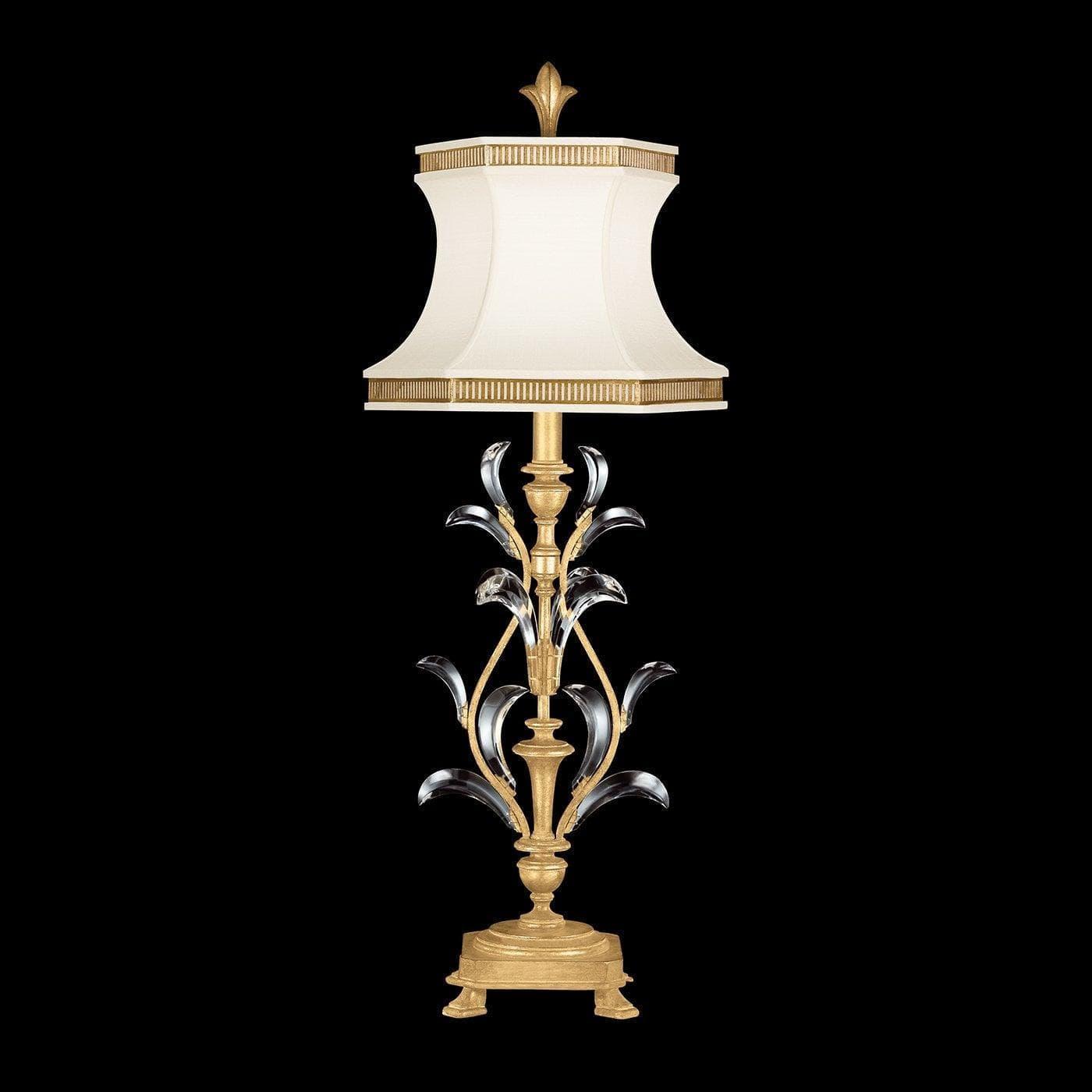 Fine Art Handcrafted Lighting - Beveled Arcs 41-Inch One Light Table Lamp - 737810-SF3 | Montreal Lighting & Hardware