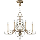 Fine Art Handcrafted Lighting - Beveled Arcs 44-Inch Six Light Chandelier - 739240ST | Montreal Lighting & Hardware
