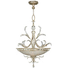 Fine Art Handcrafted Lighting - Beveled Arcs 44-Inch Three Light Pendant - 704440ST | Montreal Lighting & Hardware