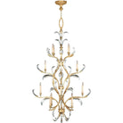 Fine Art Handcrafted Lighting - Beveled Arcs 48-Inch 16 Light Chandelier - 762940ST | Montreal Lighting & Hardware