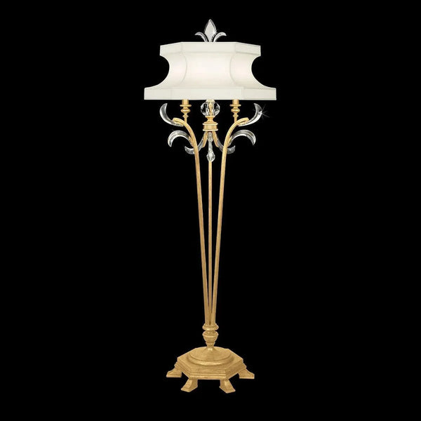 Lampe sur pied à une lumière Beveled Arcs de 72 pouces