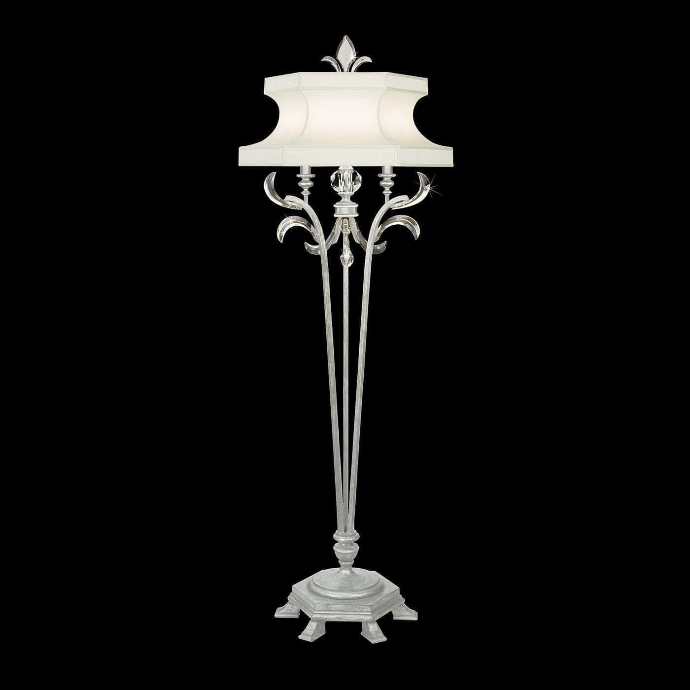 Fine Art Handcrafted Lighting - Beveled Arcs 72-Inch One Light Floor Lamp - 737420-SF4 | Montreal Lighting & Hardware