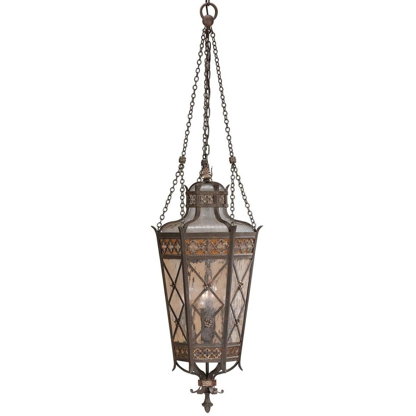 Fine Art Handcrafted Lighting - Chateau Outdoor 14-Inch Four Light Outdoor Lantern - 402582ST | Montreal Lighting & Hardware