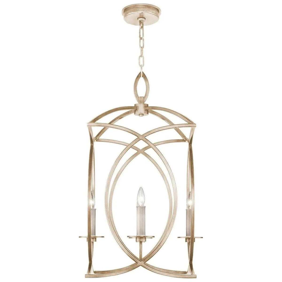 Fine Art Handcrafted Lighting - Cienfuegos 19-Inch Four Light Chandelier - 887740-SF3 | Montreal Lighting & Hardware