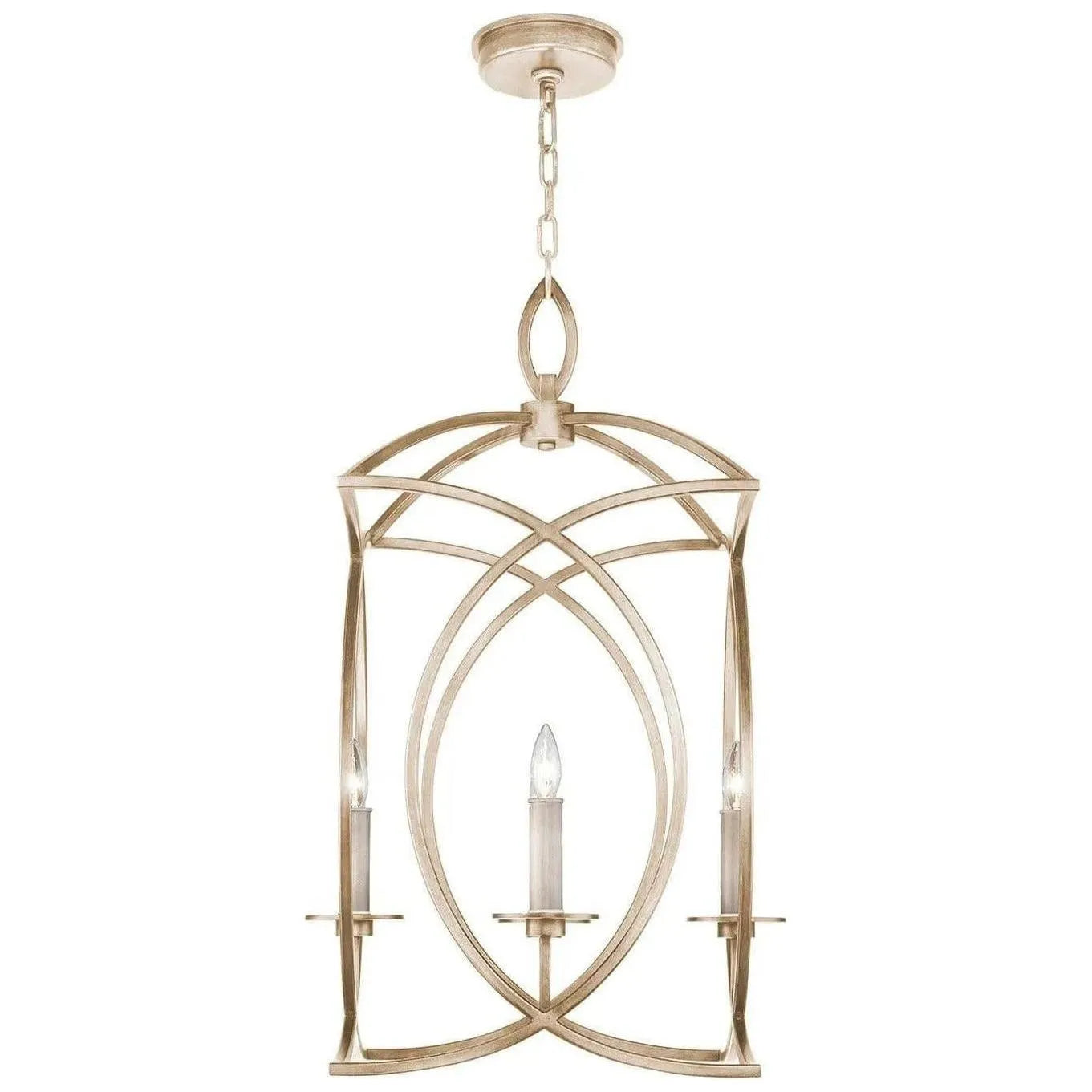 Fine Art Handcrafted Lighting - Cienfuegos 19-Inch Four Light Chandelier - 887740-SF3 | Montreal Lighting & Hardware