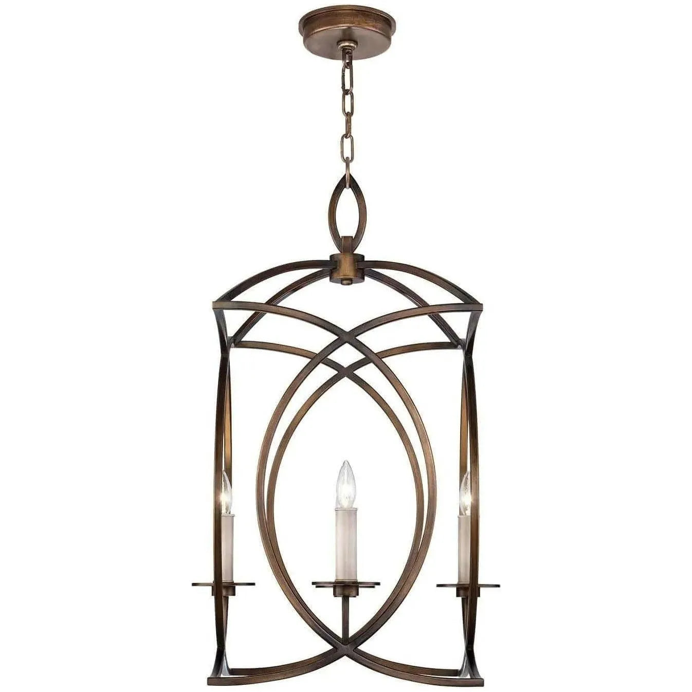 Fine Art Handcrafted Lighting - Cienfuegos 21-Inch Four Light Pendant - 887740-11ST | Montreal Lighting & Hardware
